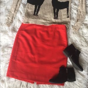 Wool skirt